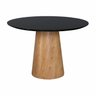 Mesas de Jantar Cone Casa MAD Mesa Cone Preto 1,10m - 2