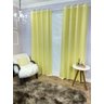 Cortina Oxford Amarelo-bebê 300x270 Sala/quarto Fabritex - 1