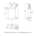 Ver imagem 3 de Misturador Monocomando Bica Baixa Beta 2875.c109 Cromado Deca