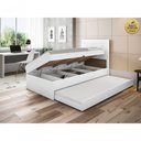 Ver imagem 6 de Cama Solteiro com Cama Auxiliar Branco
