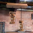 Ver imagem 4 de Luminária Lustre Pendente 2 Lampião 110/220 V
