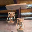 Ver imagem 6 de Luminária Lustre Pendente 2 Lampião 110/220 V