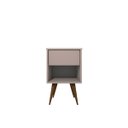 Ver imagem 5 de Mesa de Cabeceira Mdf Pés Palitos com 1 Gaveta e 1 Nicho Plancasa:sal Rosa