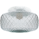 Ver imagem 1 de Plafon Colonial Aluminio Branco Drops Bico de Jaca Transp