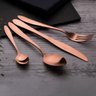 Jogo Talheres Mesa Faqueiro 24 Pçs Rose Gold Berlinger Haus - 3