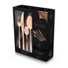 Jogo Talheres Mesa Faqueiro 24 Pçs Rose Gold Berlinger Haus - 5