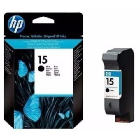 Cartucho Hp 15 C6615d Preto