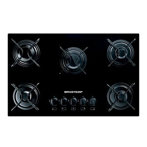 Cooktop Brastemp 5 Bocas Acendimento Automático Bdd75aeuna Bivolt