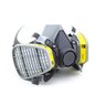 Mascara 3M 6200 com Filtros 6003 para Odores e Gases Acidos - 4