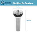 Ver imagem 2 de Válvula p/ Lavatório s/ Ladrão 7/8 LATÂO 11 cm