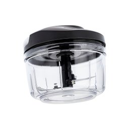 Triturador e Moedor Manual Alho Cebola Temperos Fruta 500ml - 6