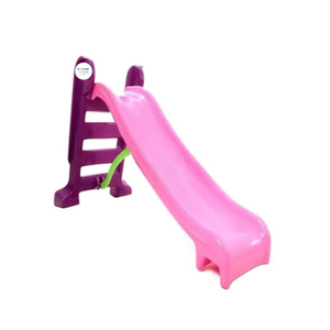 Escorregador medio 3 degraus rosa com lilas Max confort