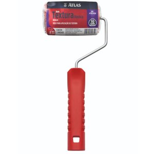 Rolo Textura Rústica Cabelo de Anjo 10cm com Cabo - At155/10sr - Pincéis Atlas