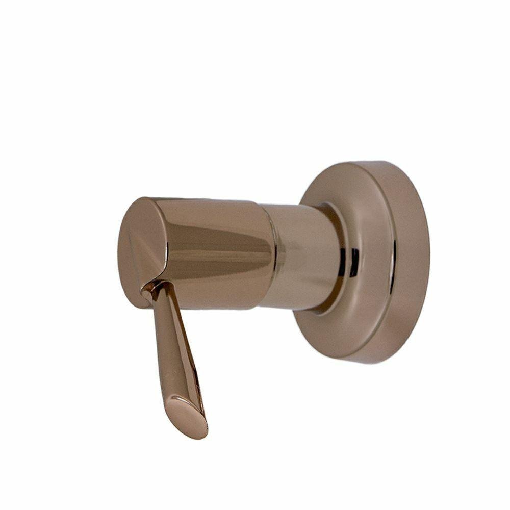 Acabamento de Registro Rose Gold Brilhante Padrão Deca - 6