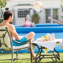 Ver imagem 3 de Piscina Inflável Joy Set 2490l Circular 240cm com Capa Filtro Bomba Forro Vg Plus 220v