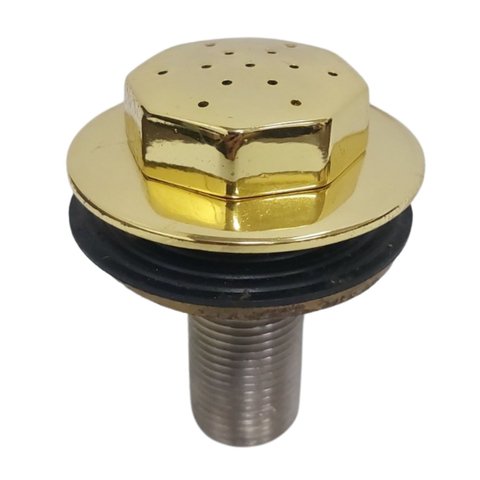 Ducha Bide Dourado C/ Aba de 45mm Antigo 4908003ant