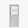 Porta Postigo Aluminio Branco 2.10 X 0.80 Lado Direito - Hale - 1
