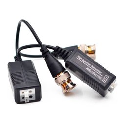 Video Balun Transmissor Engate Rápido/pressão 300x600m 4pçs - 6