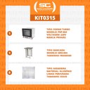 Ver imagem 2 de Forno Turbo Elétrico 4 Assadeiras Prp-004 220v Preto + Bancada Mes004 8 Níveis + 8 Assadeiras