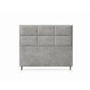 Ver imagem 3 de Cabeceira para Cama Casal Estofada 1,38 ,Mts Alice Vilajo: Suede Camurça