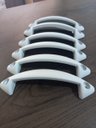 Ver imagem 5 de Puxador Cama Box Bau Comoda Guarda Roupa Moveis em Geral Branco 10 Peças