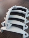 Ver imagem 4 de Puxador Cama Box Bau Comoda Guarda Roupa Moveis em Geral Branco 10 Peças