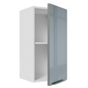 Ver imagem 6 de Armário Aéreo Madesa Lux 35 cm 1 Porta Branco/Cinza