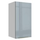 Ver imagem 1 de Armário Aéreo Madesa Lux 35 cm 1 Porta Branco/Cinza