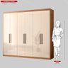 Guarda Roupa Casal 6 Portas Venice Amendola Touch/off White - Demóbile - 6