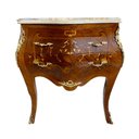 Ver imagem 1 de Cômoda Clássica com Tampo em Mármore 76x88x45 Ideal para Sala Quarto Hall