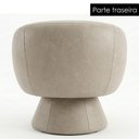 Ver imagem 7 de Poltrona Decorativa Cave Base Giratoria Corano Tca 211 Moll