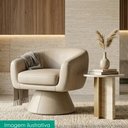 Ver mais imagens de Poltrona Decorativa Cave Base Giratoria Corano Tca 211 Moll