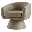 Ver imagem 1 de Poltrona Decorativa Cave Base Giratoria Corano Tca 211 Moll