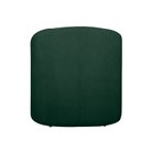 Ver imagem 5 de Kit 02 Poltrona Recepção Sala Lara Tecido Requinte Bouclê Cor:verde