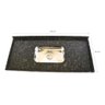 Pia de Granito para Cozinha Levorato Ubatuba – 150x55cm – Granito Verde Ubatuba - 10