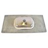 Pia de Granito para Cozinha Levorato Ubatuba – 150x55cm – Granito Verde Ubatuba - 7