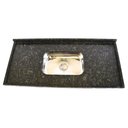 Ver imagem 3 de Pia de Granito para Cozinha Levorato Ubatuba – 150x55cm – Granito Verde Ubatuba