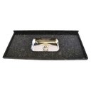 Ver imagem 2 de Pia de Granito para Cozinha Levorato Ubatuba – 150x55cm – Granito Verde Ubatuba