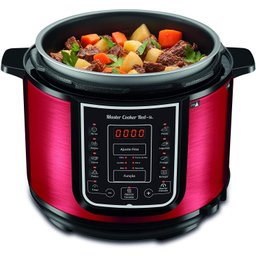 Panela de Pressão Elétrica Mondial Master Cooker Red 5l 110v - 3