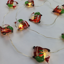 Ver imagem 7 de Kit 5 Cordão Luminoso Natalino 1 Metro Led 10 Mini Noel Taschibra