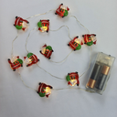 Ver imagem 6 de Kit 5 Cordão Luminoso Natalino 1 Metro Led 10 Mini Noel Taschibra