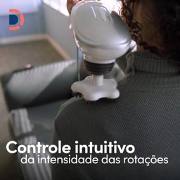 Massageador Corporal Hammer com 5 Discos Massageadores Dellamed - 6