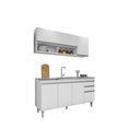 Ver imagem 4 de Cozinha Compacta Ayla 150cm 6 Portas 2 Gavetas Branco Maderatto Móveis