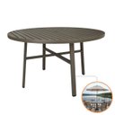 Ver imagem 7 de Mesa de Alumínio Redonda Fendi Verona Premium 1,30m para Jardim e Piscina