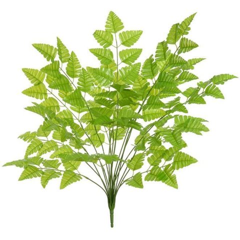 Planta Artificial Arvore Samambaia Real Toque X18 Verde 2t 90cm