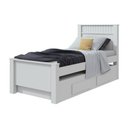 Ver imagem 2 de Cama Solteiro com Cama Auxiliar e 2 Gavetas Athenas Móveis Lopas