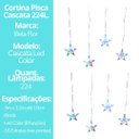 Ver imagem 7 de Cortina 16 Estrelas Cascata Led Color 224 Lâmpadas Pisca 8 Funções 3 Metros - Bela Flor