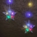 Ver imagem 3 de Cortina 16 Estrelas Cascata Led Color 224 Lâmpadas Pisca 8 Funções 3 Metros - Bela Flor