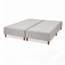 Ver imagem 1 de Base para Cama Box Queen 158x198x34 Duna Linho/Champagne