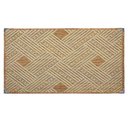 Ver imagem 5 de Tapete para Sala 1,00m x 1,50m Sisal Antiderrapante Sem Pelo Lâncer - 575 TERRACOTA